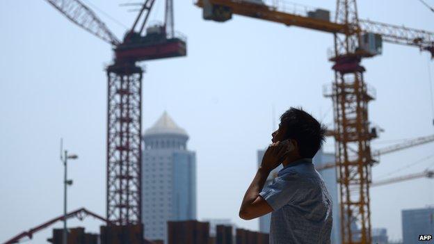 Construction site near Beijing