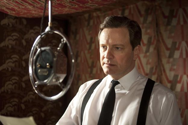 Colin Firth as George VI in The King's Speech
