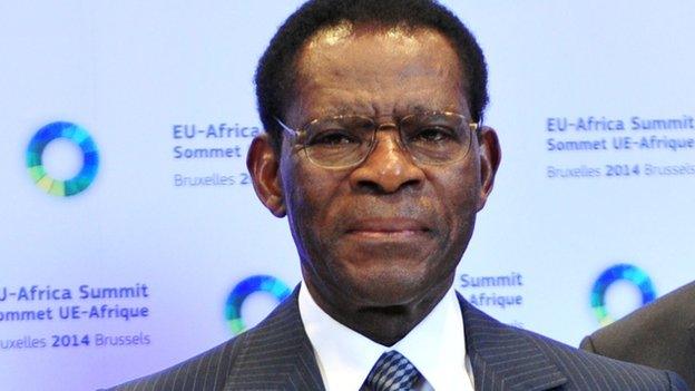 Equatorial Guinea's President Obiang