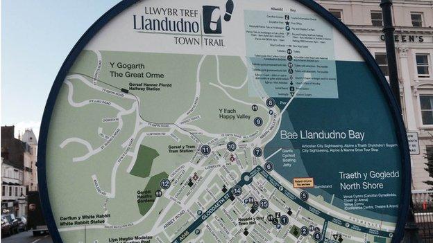 Map Llandudno