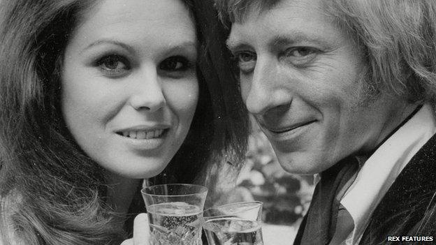 Joanna Lumley and Jeremy Lloyd