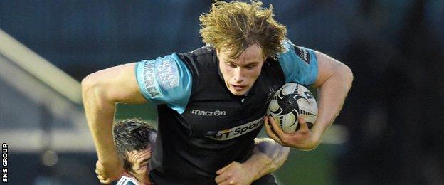 Glasgow lock Jonny Gray