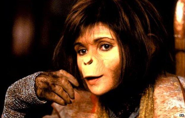 They first met when Burton, 56, directed Carter, 48, in 2001's Planet of the Apes.