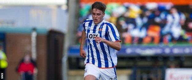 Kilmarnock forward Robbie Muirhead