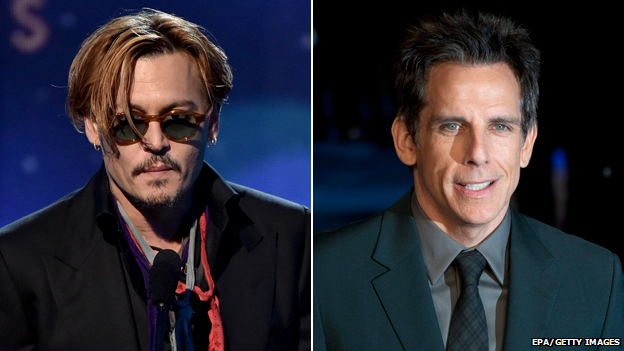 Johnny Depp and Ben Stiller