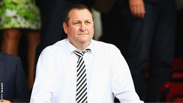 Rangers shareholder Mike Ashley