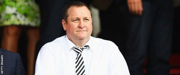 Rangers shareholder Mike Ashley