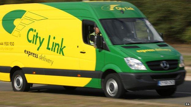 A City Link van