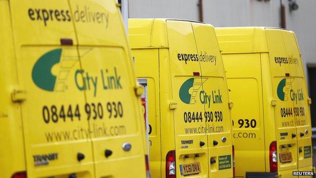 City Link vans