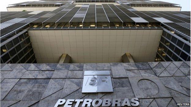 Petrobras headquarters in Rio de Janeiro. 16/12/2014