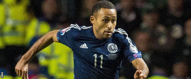 Scotland winger Ikechi Anya