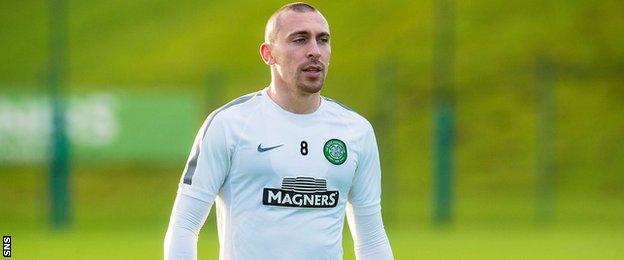 Celtic captain Scott Brown