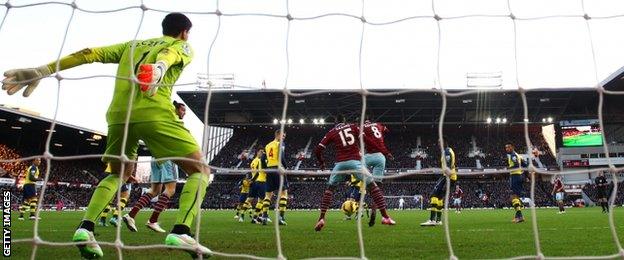 West Ham's Alex Song