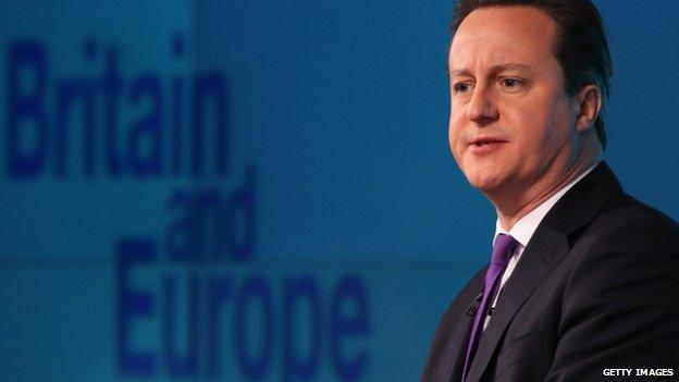 UK Prime Minister David Cameron