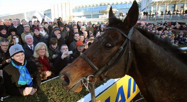 Hurricane Fly at Leopardstown