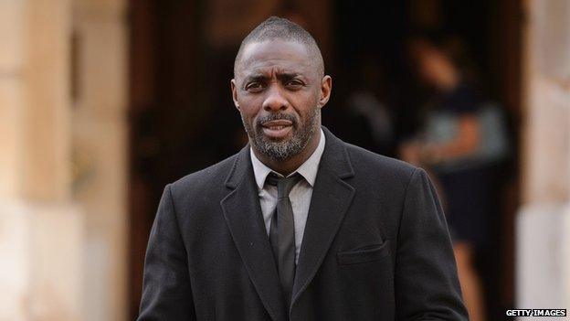 Actor Idris Elba.