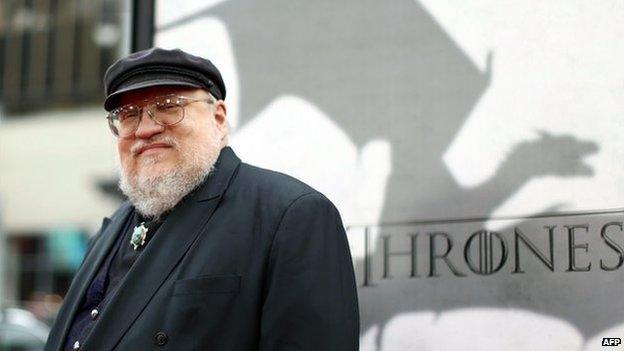 George RR Martin, writer of Game of Thrones