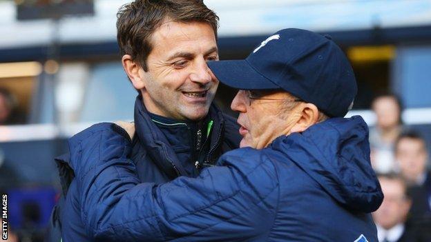 Tim Sherwood and Tony Pulis