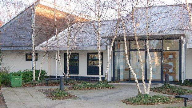 Mental health ward at Hellesdon Hospital