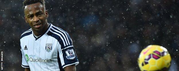 West Brom striker Saido Berahino