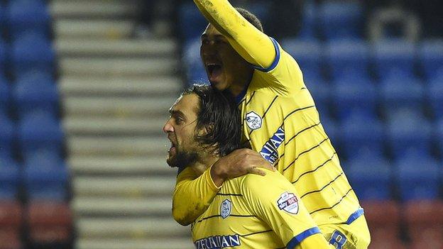 Sheffield Wednesday celebrate