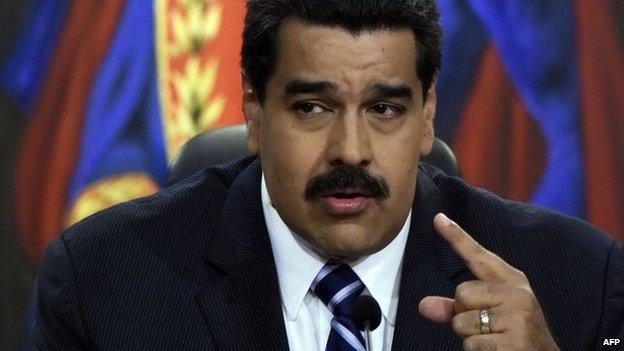 Nicolas Maduro, media conference