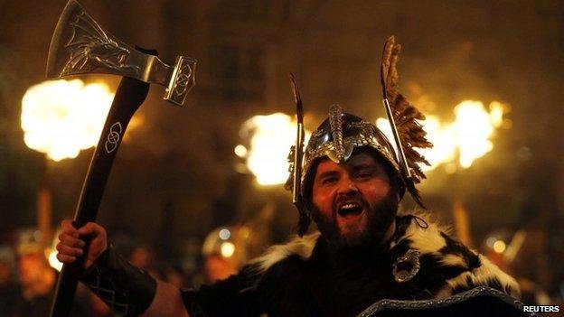 Torchlight procession