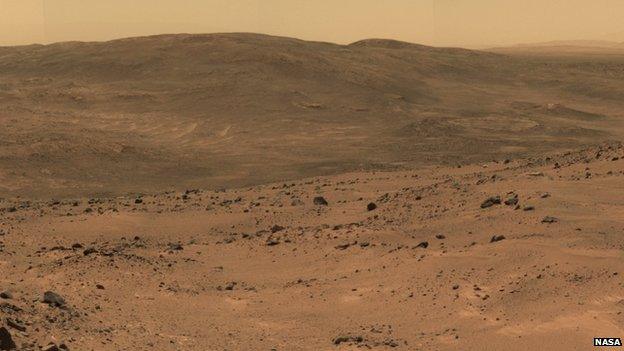 Image from Mars rover Opportunity