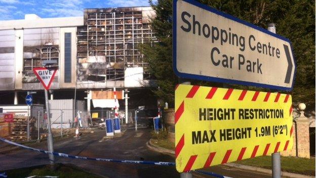 Willow Place Shopping Centre car park