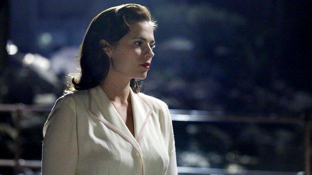 Hayley Atwell in 1940s superhero spin-off Agent Carter