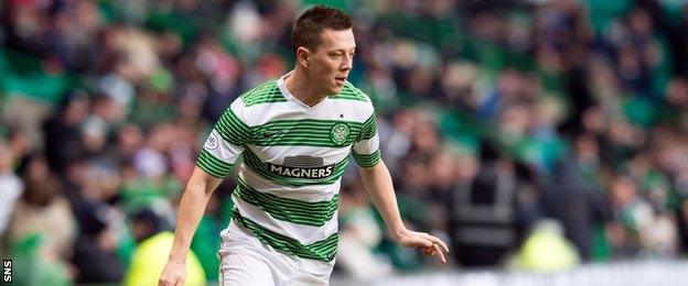 Celtic forward Callum McGregor