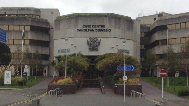 Swansea civic centre