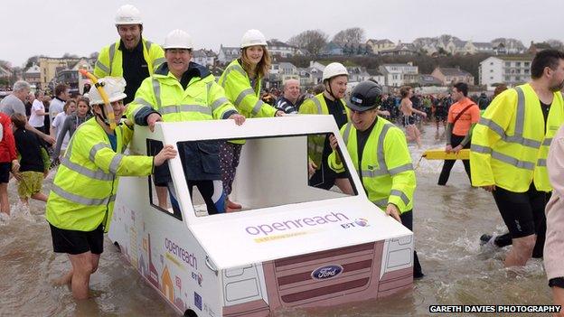 Saundersfoot swim