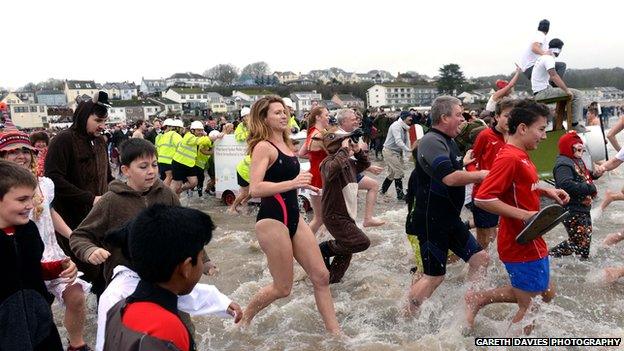 Saundersfoot swim