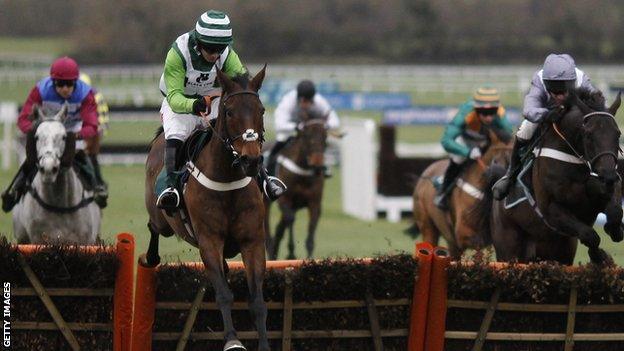 Rock on Ruby (second left) coasts to victory