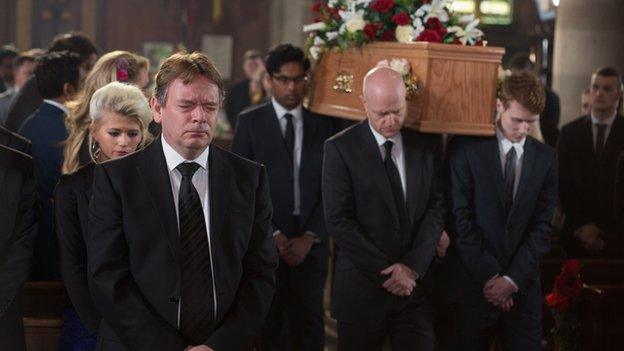 Lucy Beale's funeral