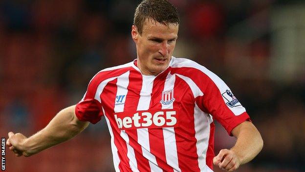 Stoke defender Robert Huth