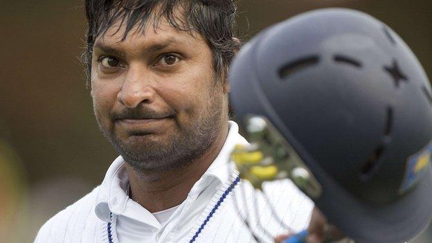 Sri Lanka's Kumar Sangakkara