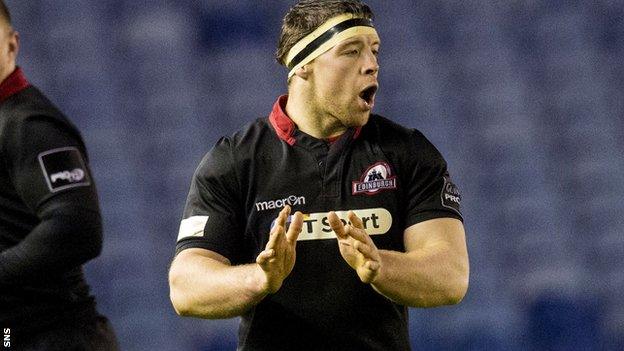 Edinburgh prop Al Dickinson