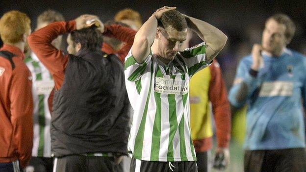 Blyth frustrated