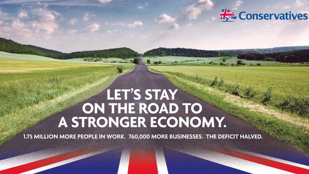 Conservative election poster