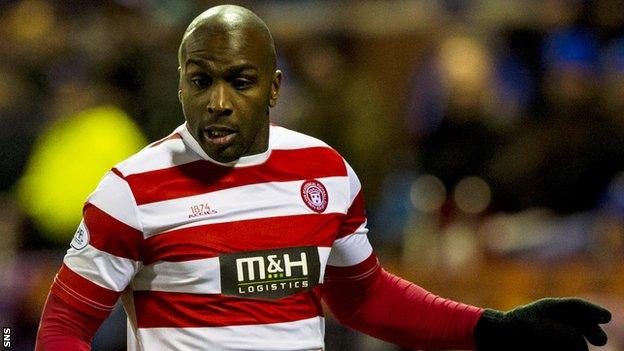 Hamilton Accies striker Jason Scotland