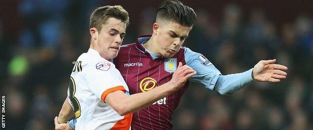 Aston Villa v Blackpool