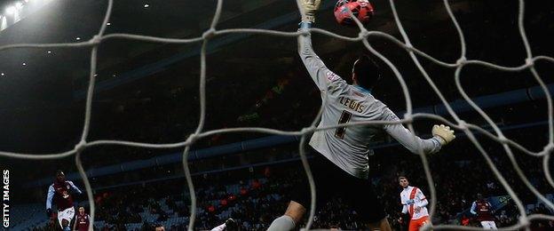 Aston Villa v Blackpool