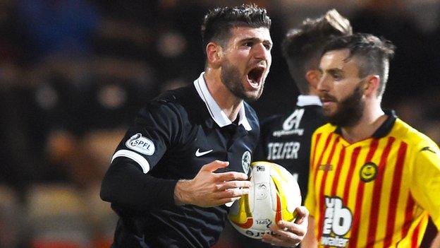 Nadir Ciftci scored for Dundee United