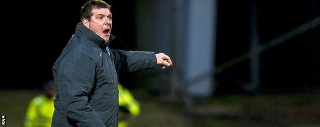 St Johnstone manager Tommy Wright.