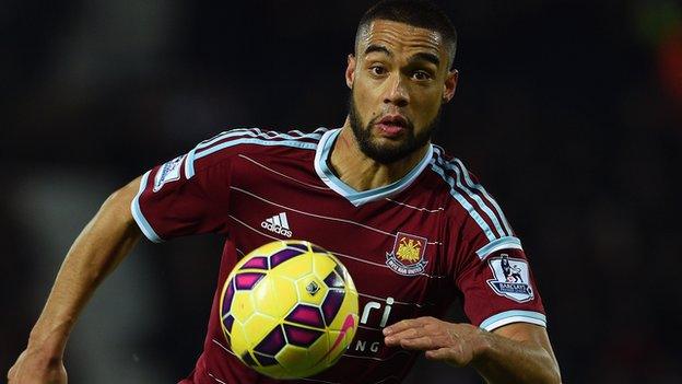 West Ham defender Winston Reid