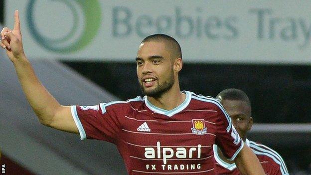 West Ham defender Winston Reid