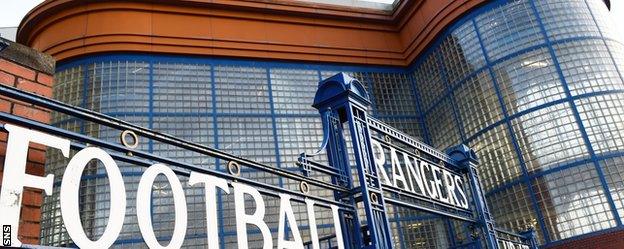 Rangers Football Club's Ibrox Stadium