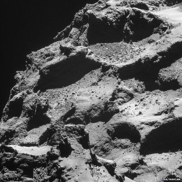 67P surface